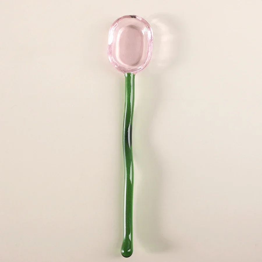 MOONBIFFY стеклянная десертная ложка