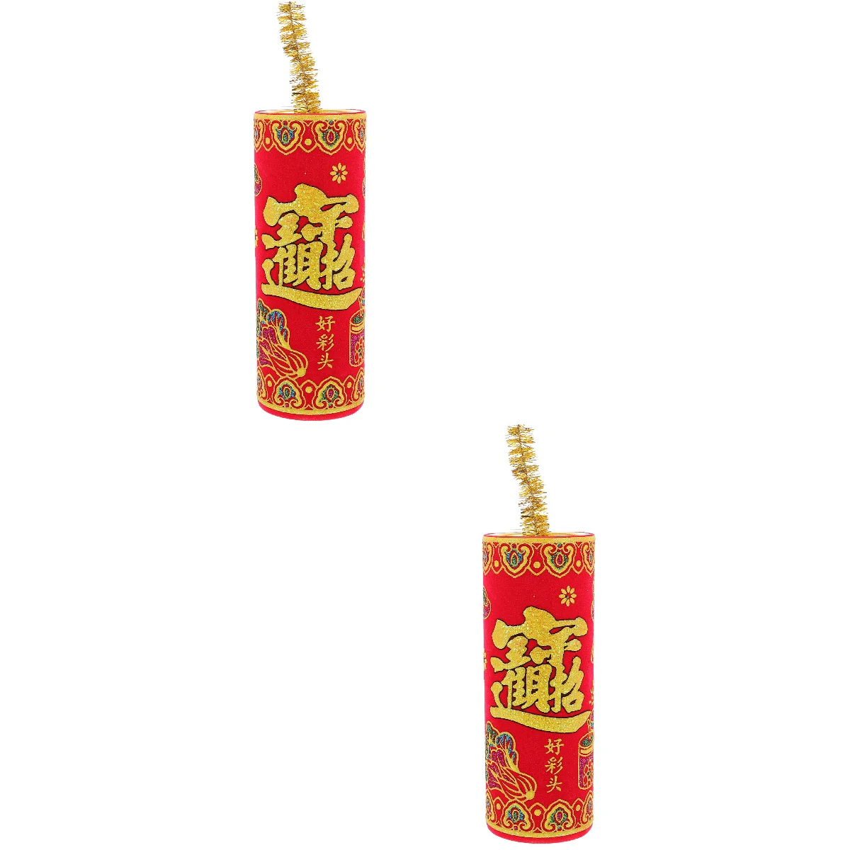 

Spring Festival Chinese Ornament Decoration New Yearparty Red Supplies Knot Hanging Fake Decor Decorations Ornaments China Luck
