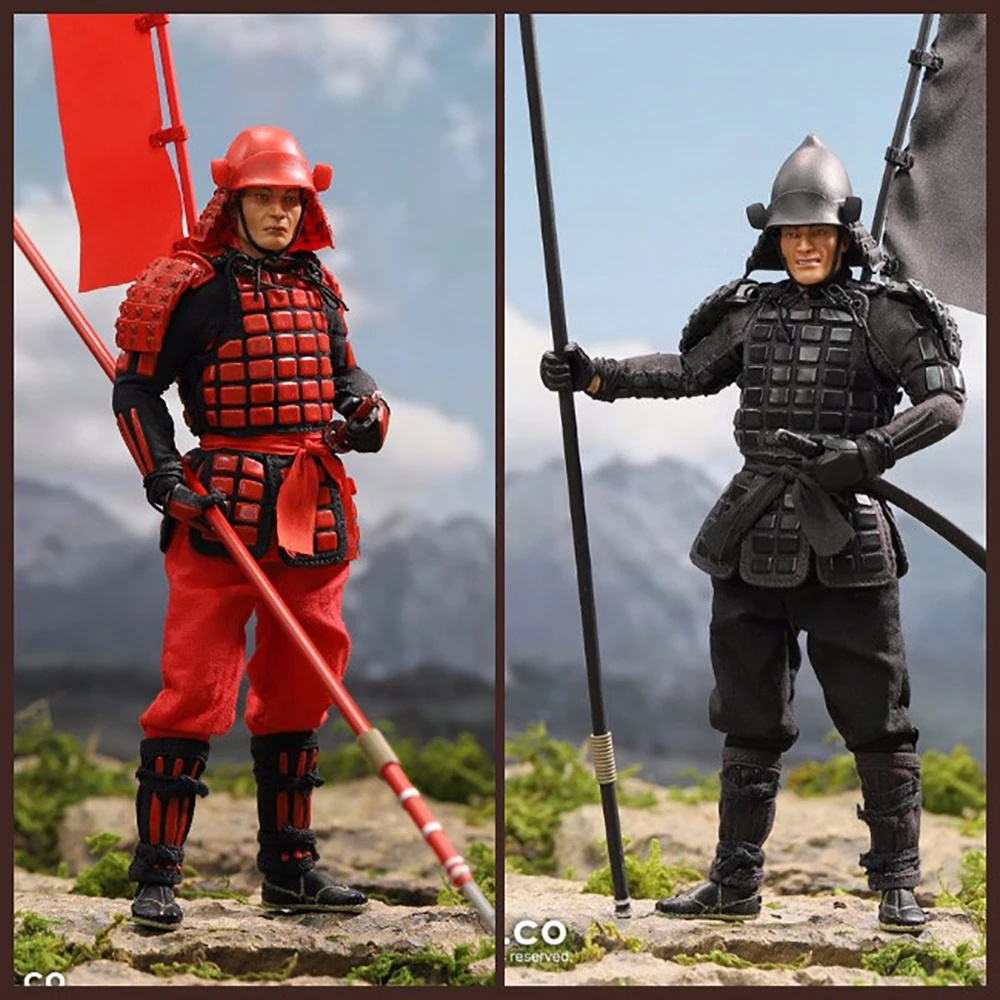 

DID 1/12 Palm Hero Series Japan Sengoku Japanese soldier XJ80016A XJ80017A 6'' Male Action Figure Doll Toy