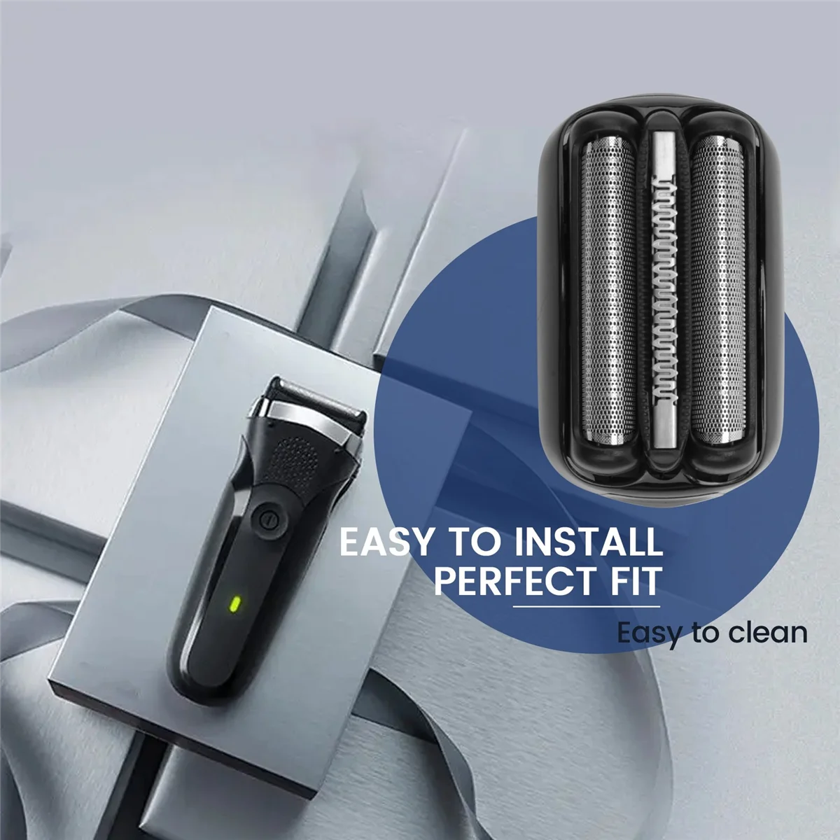 Сменная головка для бритвы 21B электробритв Braun Series 3 301S 310S 320S 330S 340S 360S 3010S 3020S 3030S 3040