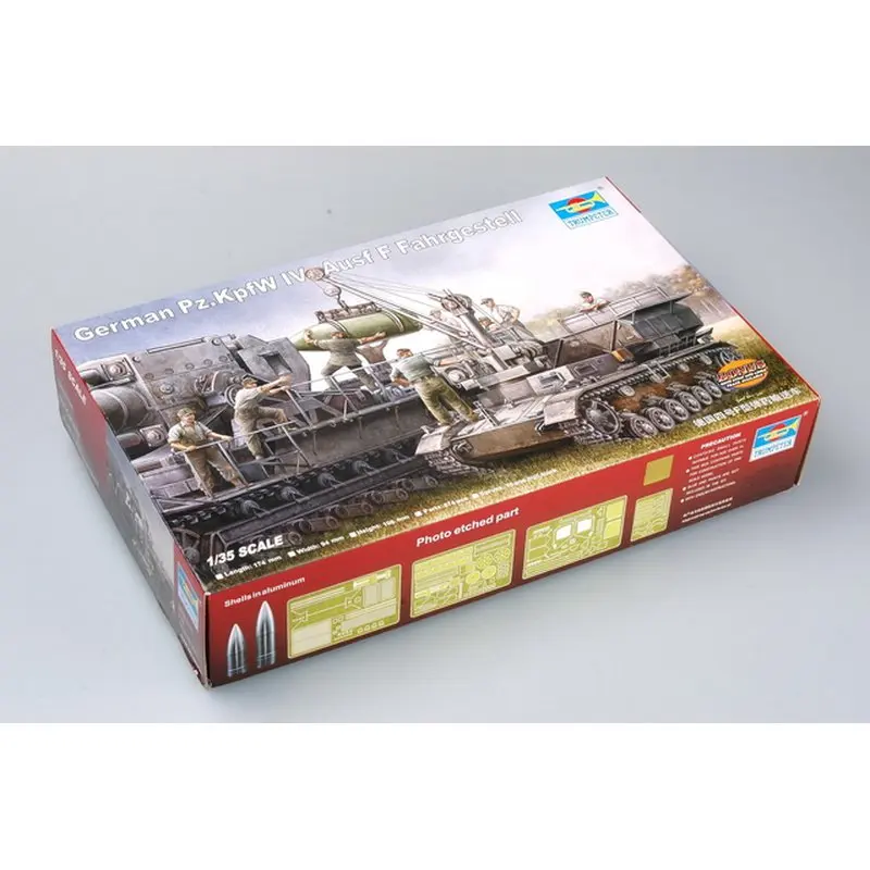 

Trumpeter 00363 1/35 German Pz.Kpfw IV Ausf F Fahrgestell - Scale Model Kit