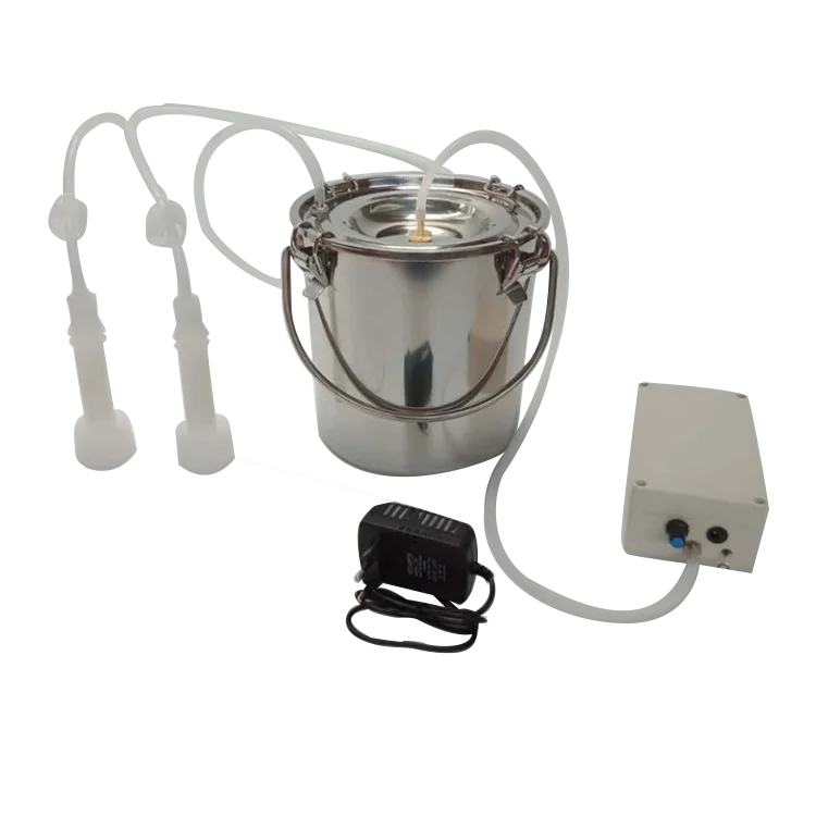 

Cow Sheep Goat animals Electric Milking Machine Upgrade Stainless Steel Breast Pump for livestock milk separator