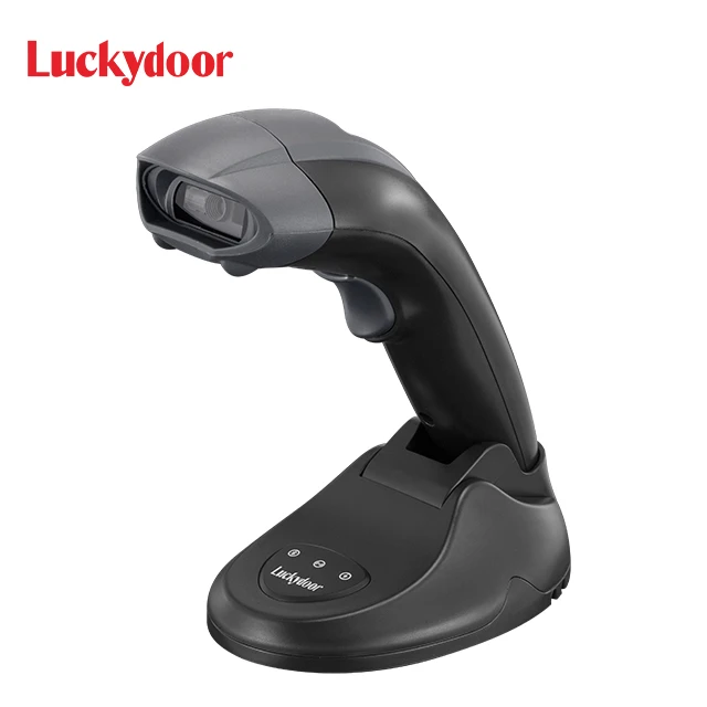 

Portable wireless Barcode Scanner 2D qr Code Scanner usb Barcode Scanner Price Reader with Base Stand
