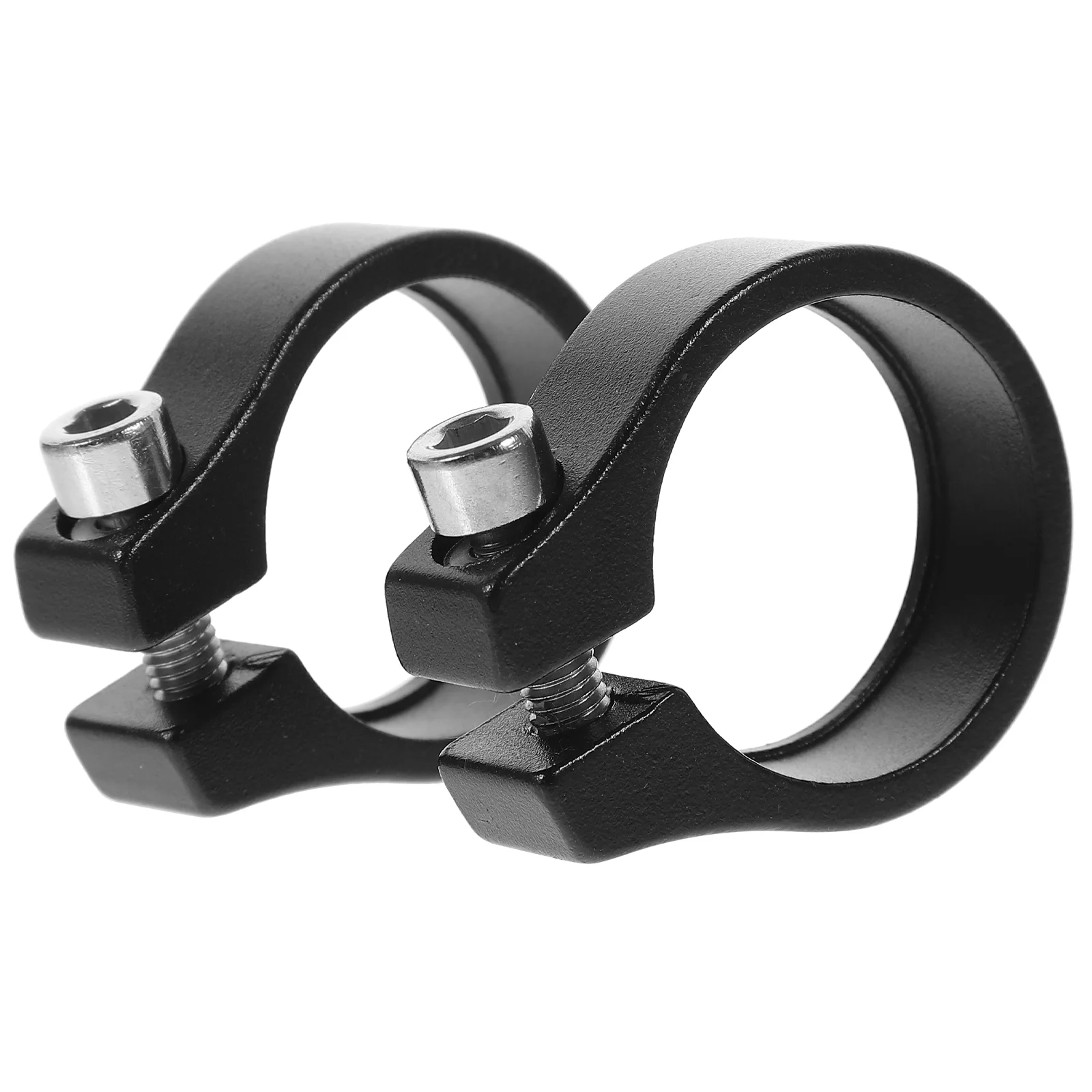 

Mtb Seatpost Clamp Bike Accessory Bicycle Tube Aluminium Alloy Metal Clip Seats