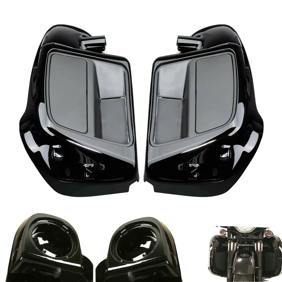 Нижний вентилируемый обтекатель KEMIMOTO 6 5 &quot подставка для динамика Touring Glide 2014-2020