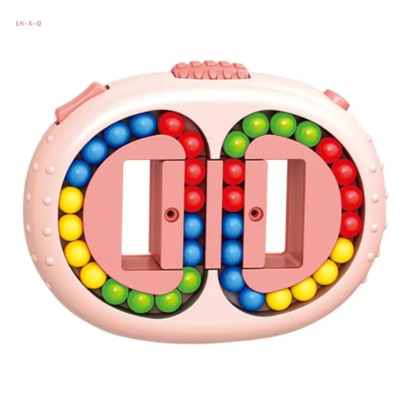 

Rotating Cube Bean Vent Decompression Fingertip Toys Stress Reducer Funny Toy