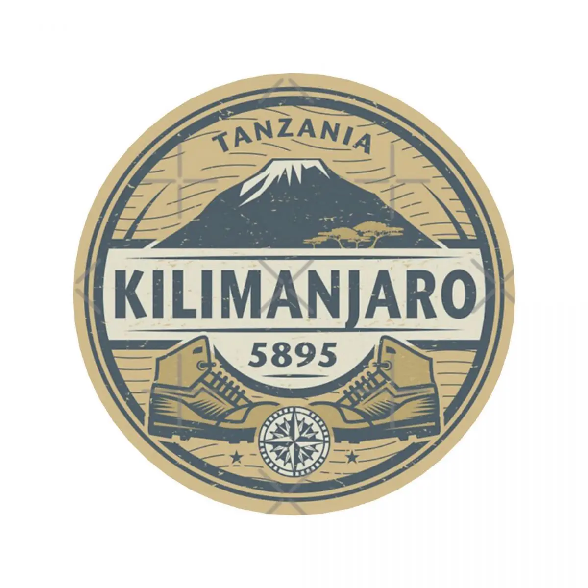 Килимманджаро Танзания акриловые магниты на холодильник кухонные украшения