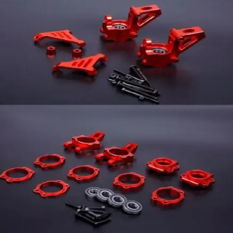 

Передняя и задняя опорная ступица из сплава с ЧПУ, подходит для 1/5 HPI ROFUN ROVAN KM BAJA 5B 5T 5SC Радиоуправляемая машинка, детали для игрушек