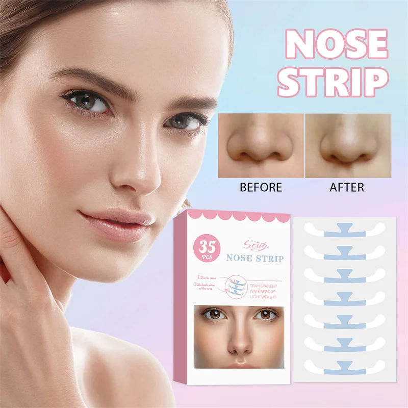35 шт. специальные термоусадочные полоски для носа маленькие носовые узкие тонкие
