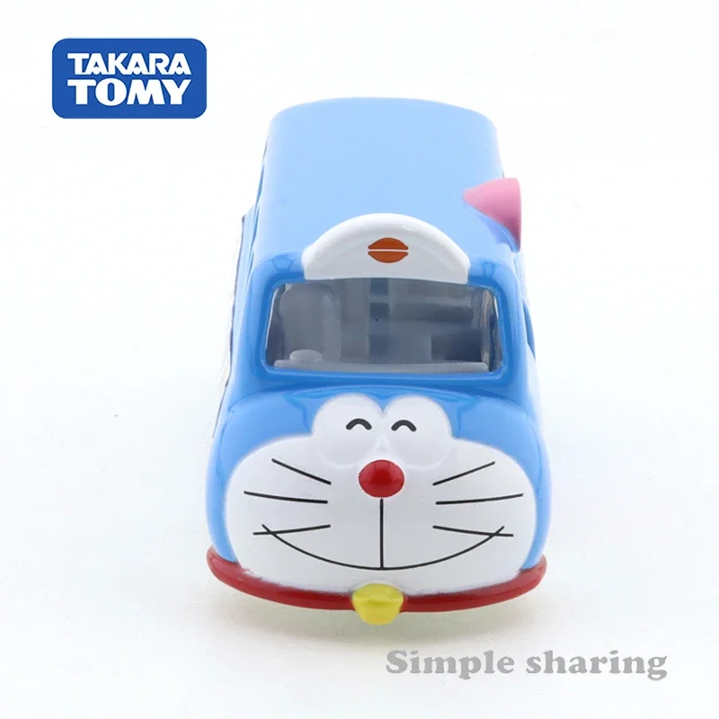 Takara Tomy Dream Tomica No.158 Дораэмон обмотка автобуса металлическая литая модель