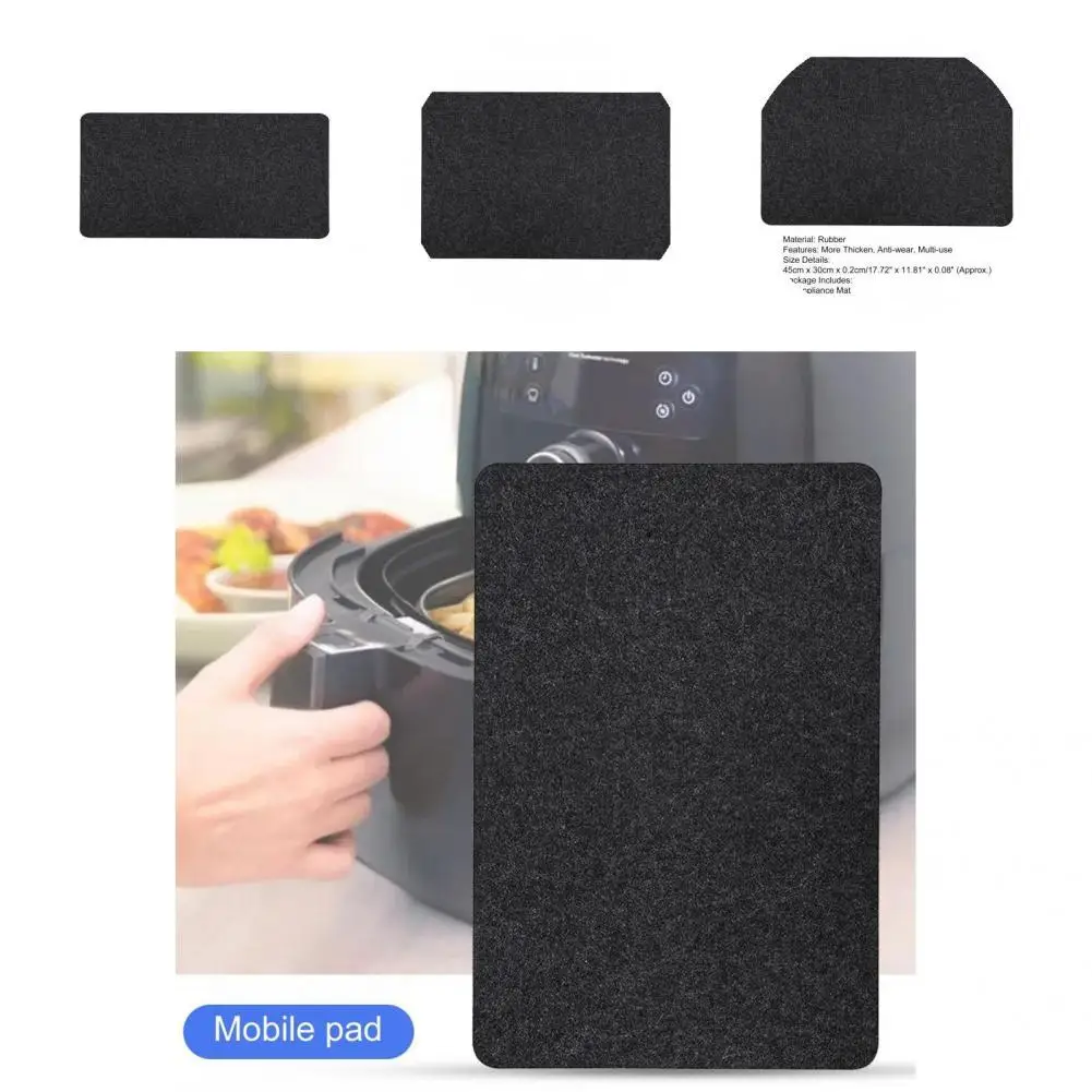 

Cooker Pad Unique Reusable Stretchy Stable Good Absorption Appliance Mat for Kitchen Cooker Mat Juicer Pad