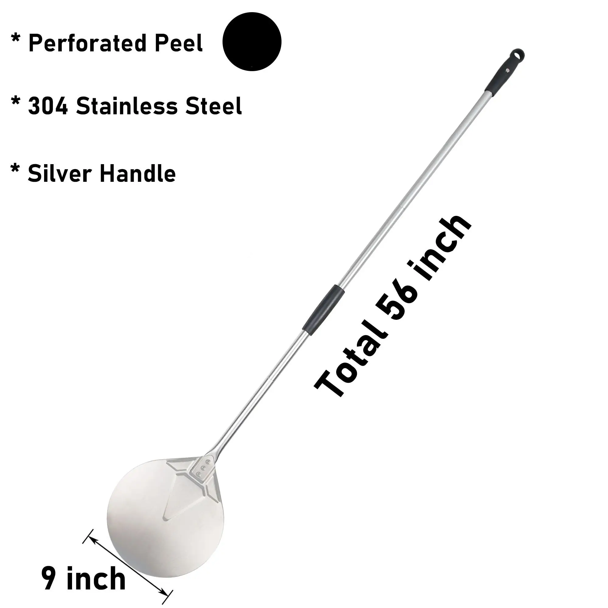 Профессиональная пилинница для пиццы SHANGPEIXUAN 56 дюймов из нержавеющей стали