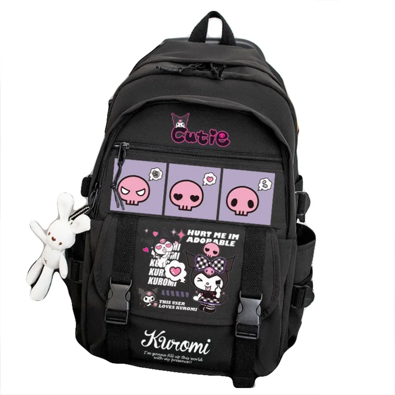 

Sanrio Cinnamoroll My Melody Kuromi Backpack Backpack High Capacity Campus Girl Creative Cartoon Anime Kawaii Gift