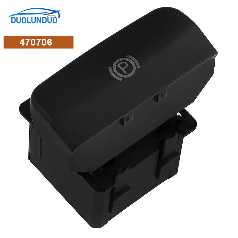 

New 470706 Bright Surface Electronic Handbrake Parking Brake Button Switch For Peugeot 5008 308 3008 CC SW DS5 DS6