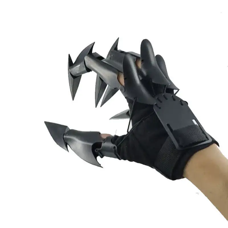 

Black Dragon Claws, Joints, Flexible and Changeable Gloves, Toys, Halloween Role-playing Horror Ghost Hand Props