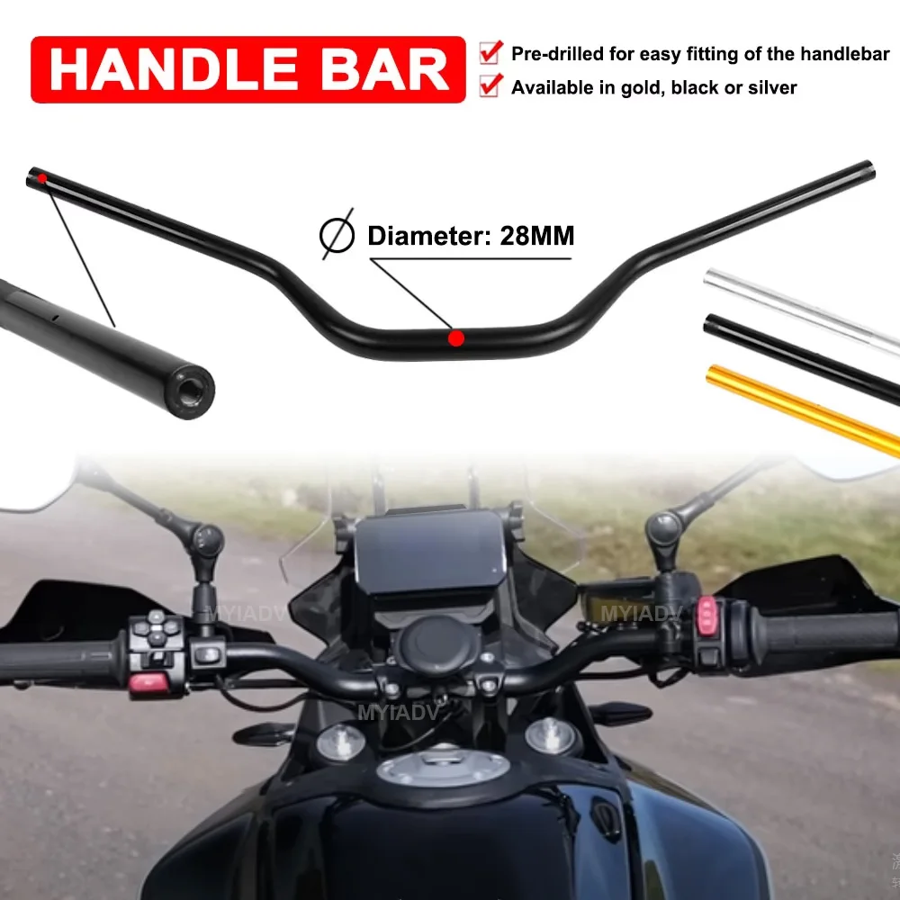 28 мм аксессуары для руля мотоцикла CFMOTO 450MT 2024 2025 450 MT MT450 алюминиевый руль на заказ