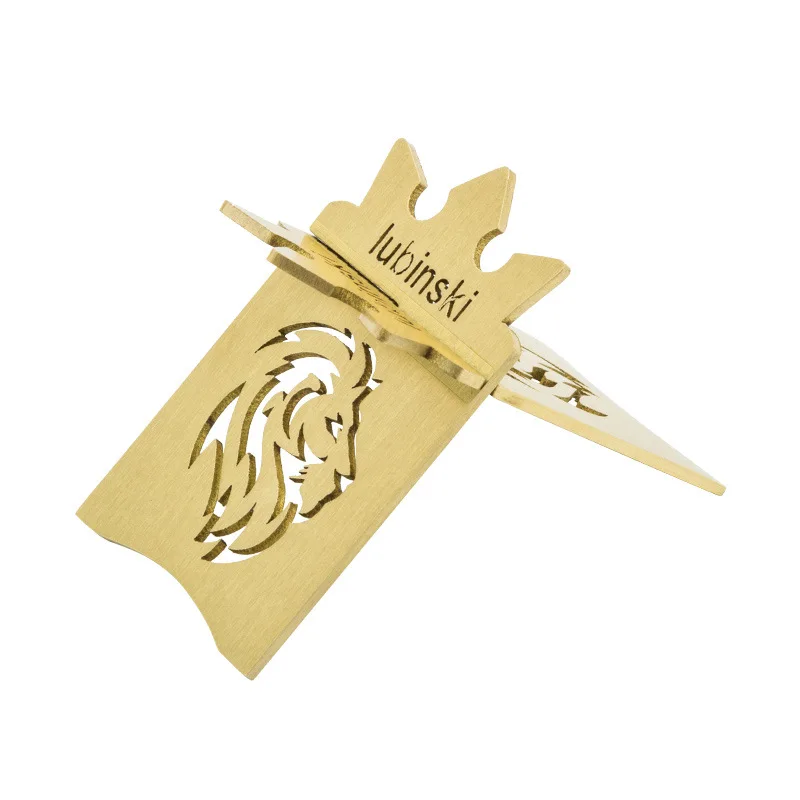 Держатель пепельницы для сигар гаджеты медный складной карман портативный