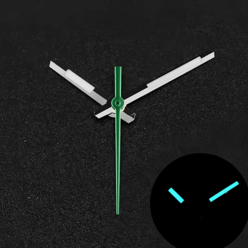 Новые стрелки часов с C3 Bgw9 зеленые синие светящиеся для Seik Nh35 Nh36 NH34 механический