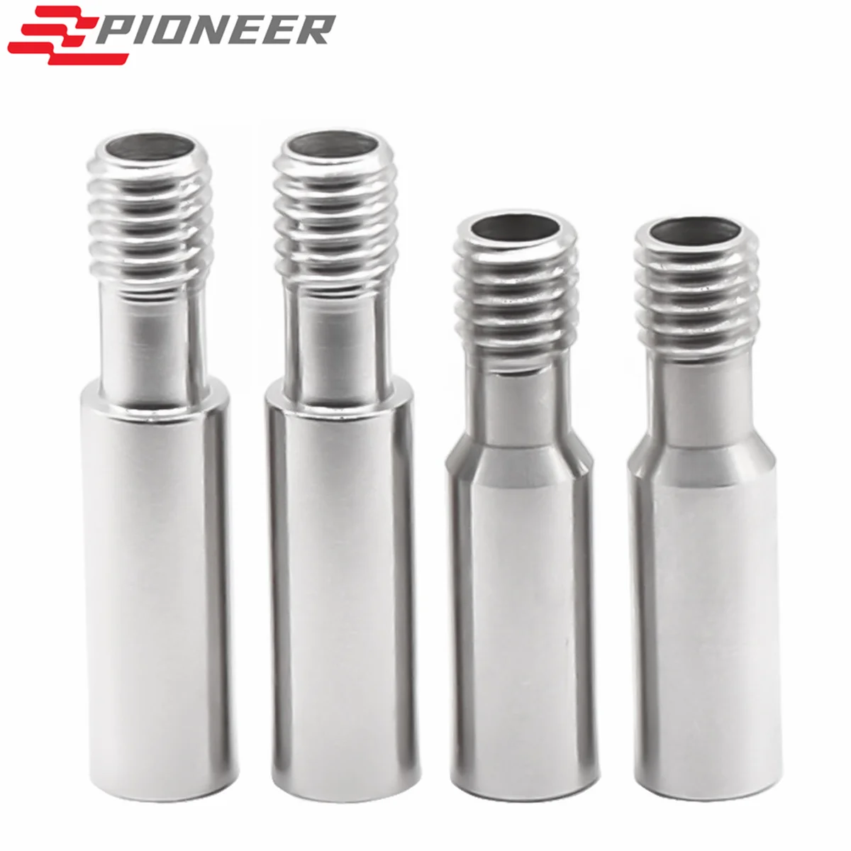 

2/4pcs High Quality All Metal Heatbreak Throat MK8 Extruder Throat Tube M6 Screw 27/30mm Length For CR-10 Ender Series 3D