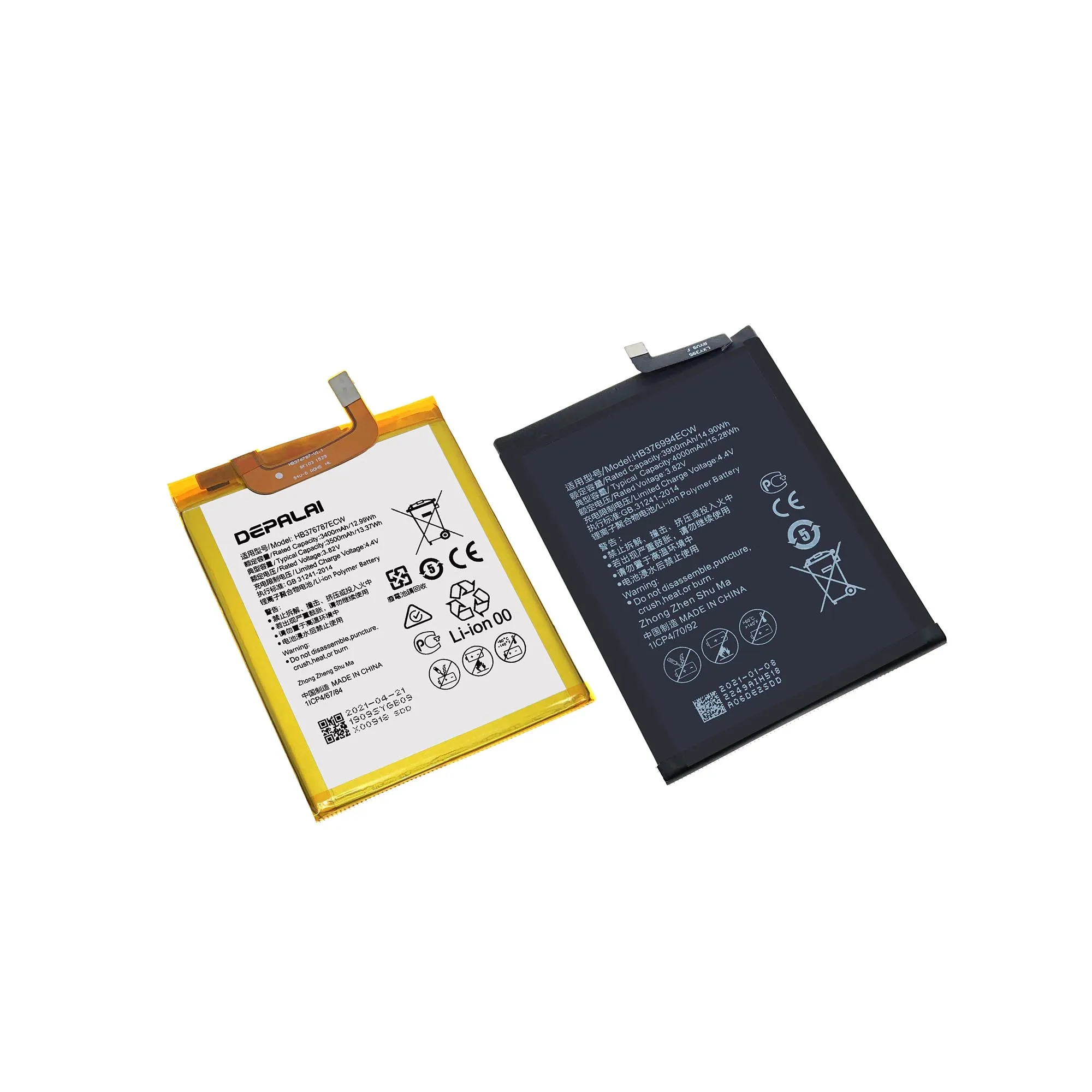 Батарея для Huawei Honor V8 V9 8Pro HB376787ECW HB376994ECW, полимерный встроенный аккумулятор для ремонта, сменные батареи