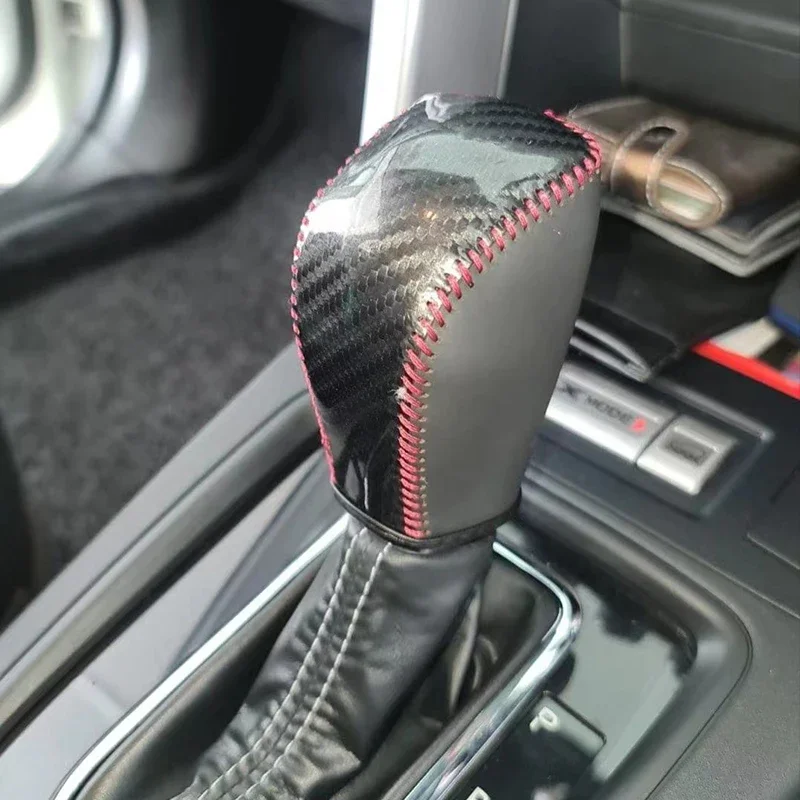 Верхний слой кожаный чехол для ручного тормоза крышка Subaru Legacy Outback XV Crosstrek Forester