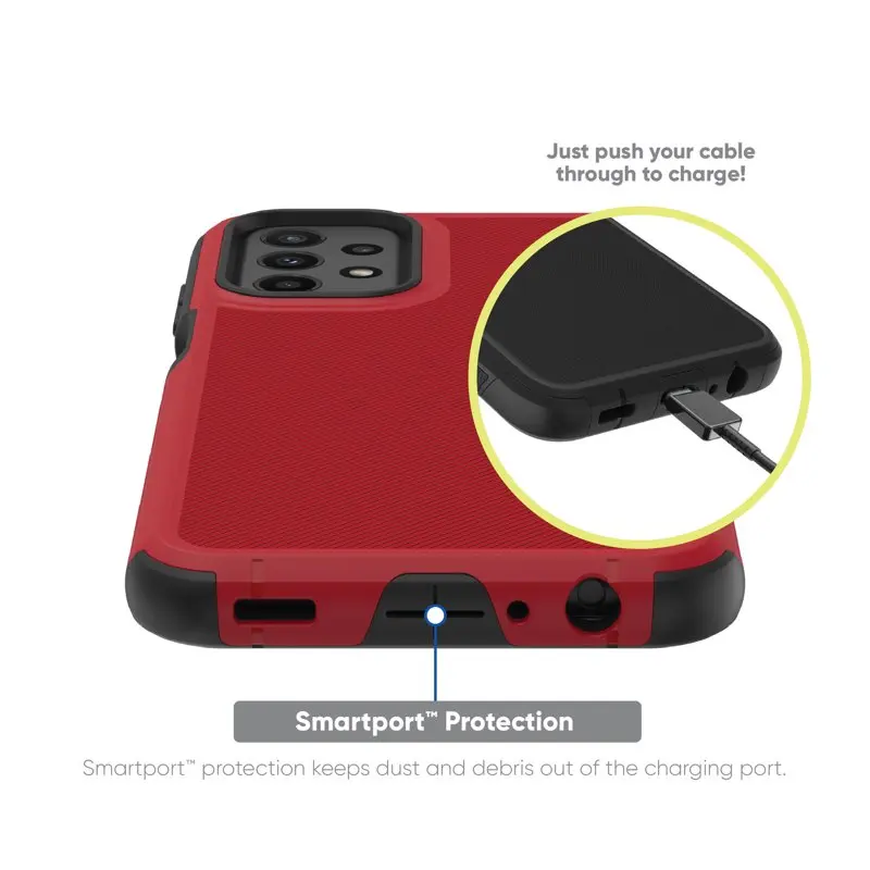 2023 new for Slim Rugged Phone Case for Samsung Galaxy A23 5G - Red