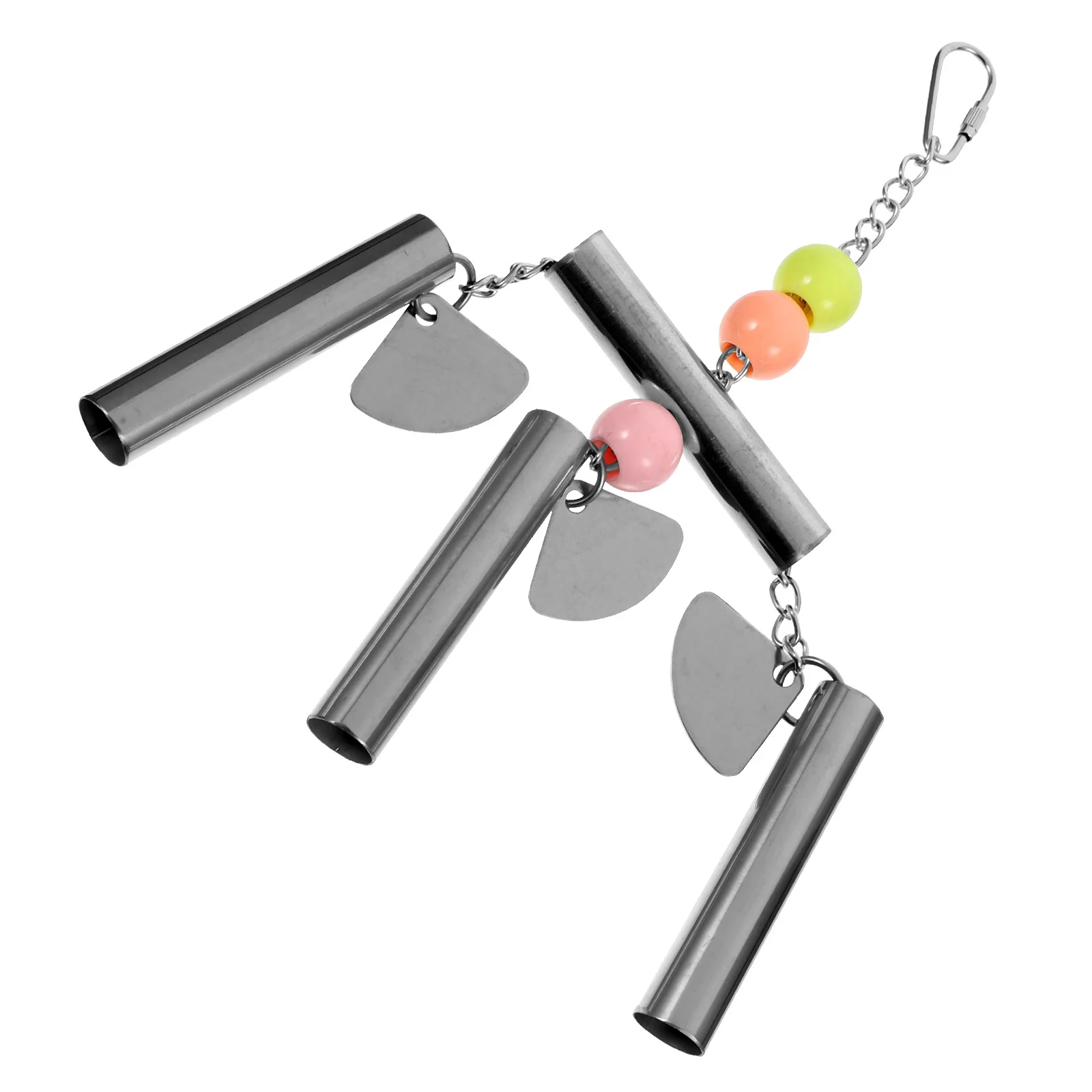 

Parrot Toys Stainless Steel Bell Toy Suspension Hanging Toys For Pet Bird Decoration