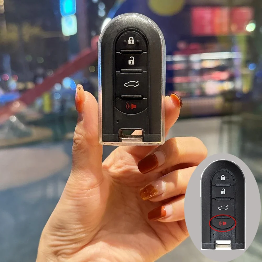 

Прозрачный чехол для автомобильного ключа из ТПУ для Toyota Passo Pixis Joy Epoch Daihatsu Boon Move Cast Wake Thor Smart Remote Control Fobs
