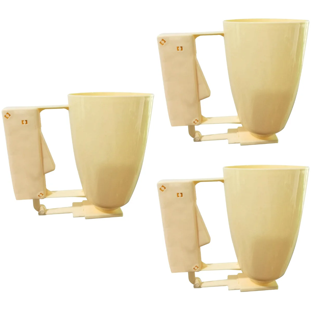 

3pcs Quick Release Batter Dispenser Cup Cupcake Meat Balls Making Helper Home Cake Tools Kitchen Accessories