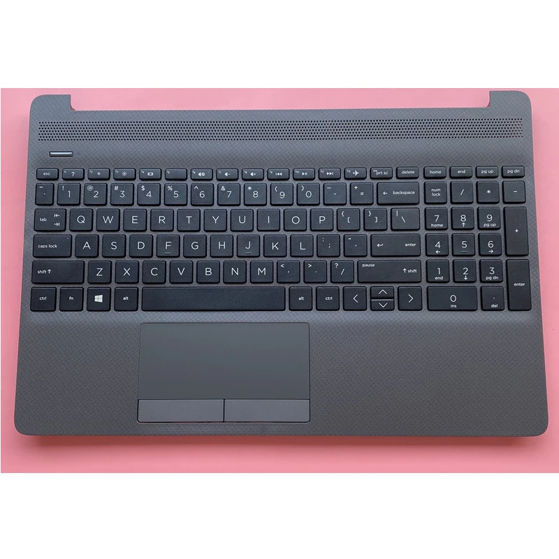 

Новинка, для HP 250 255 G8 15S-DU DY DW, серый с подставкой для рук hp ad, верхняя зеркальная клавиатура, верхняя крышка для ноутбука