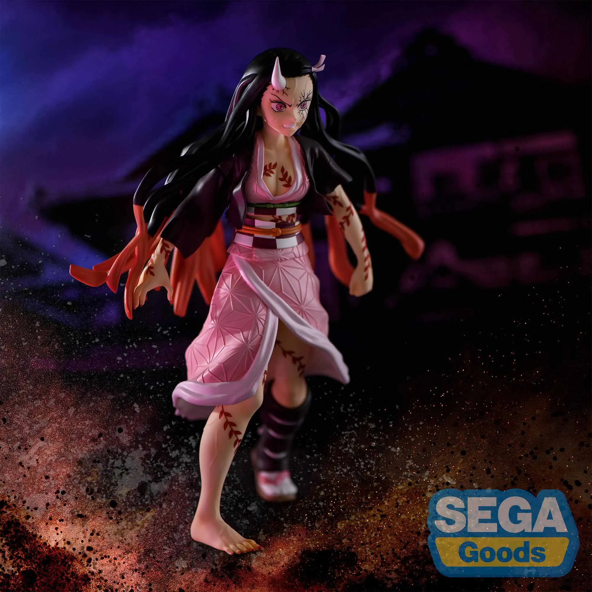 

Pre Sale Figurizm Kimetsu Nezuko-Onika Anime Figure Models Demon Slayer: Kimetsu No Yaiba 21Cm Sega Action Toy Figures Gifts Toy