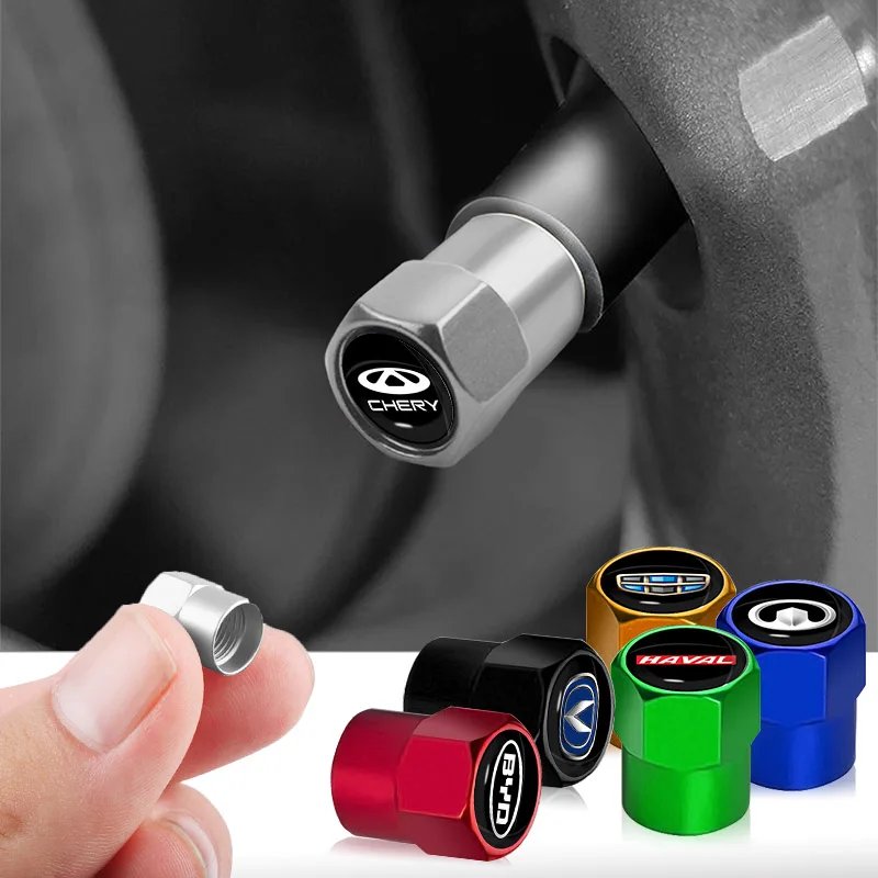 4 шт. Новые Металлические колпачки для клапанов автомобильных колес Kia Morning Ceed Sorento