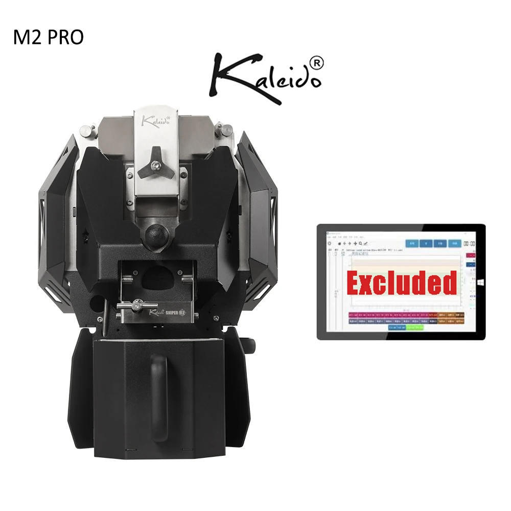 Фото Кофемашина KALEIDO Sniper M2 PRO для обжарки кофе 50-400 г, с инфракрасным нагревом и прямым нагревом от углеродного волокна, с функцией горячего воздуха, бесплатная доставка №2