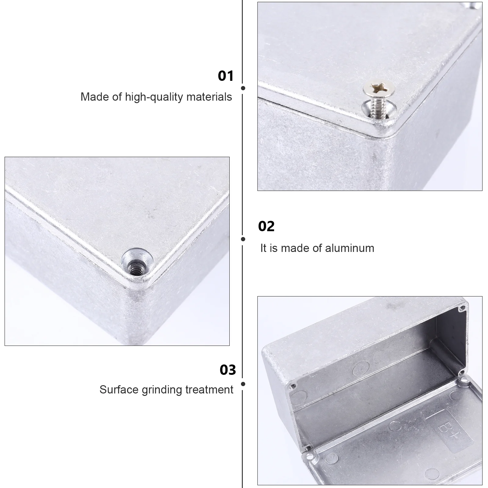 Алюминиевая коробка с эффектом металлический корпус педали для акустической