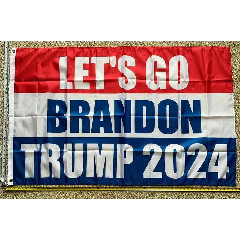

Donald Trump Flag FREE SHIPPING Let's Go Brandon 2024 Desantis Sign Poster 3x5' yhx0308