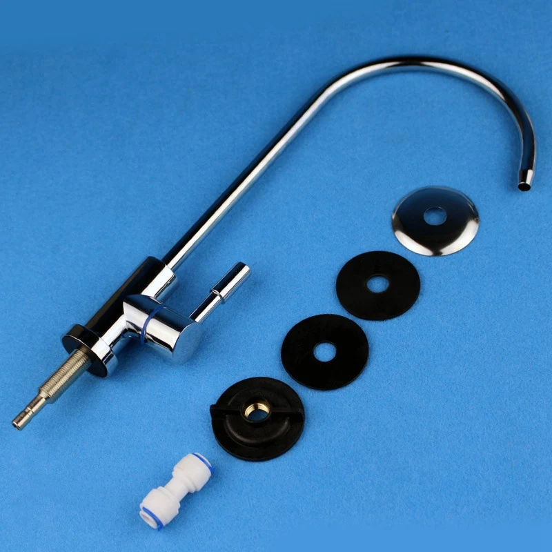 Акция! Смеситель из нержавеющей стали с фильтром 1/4 дюйма |