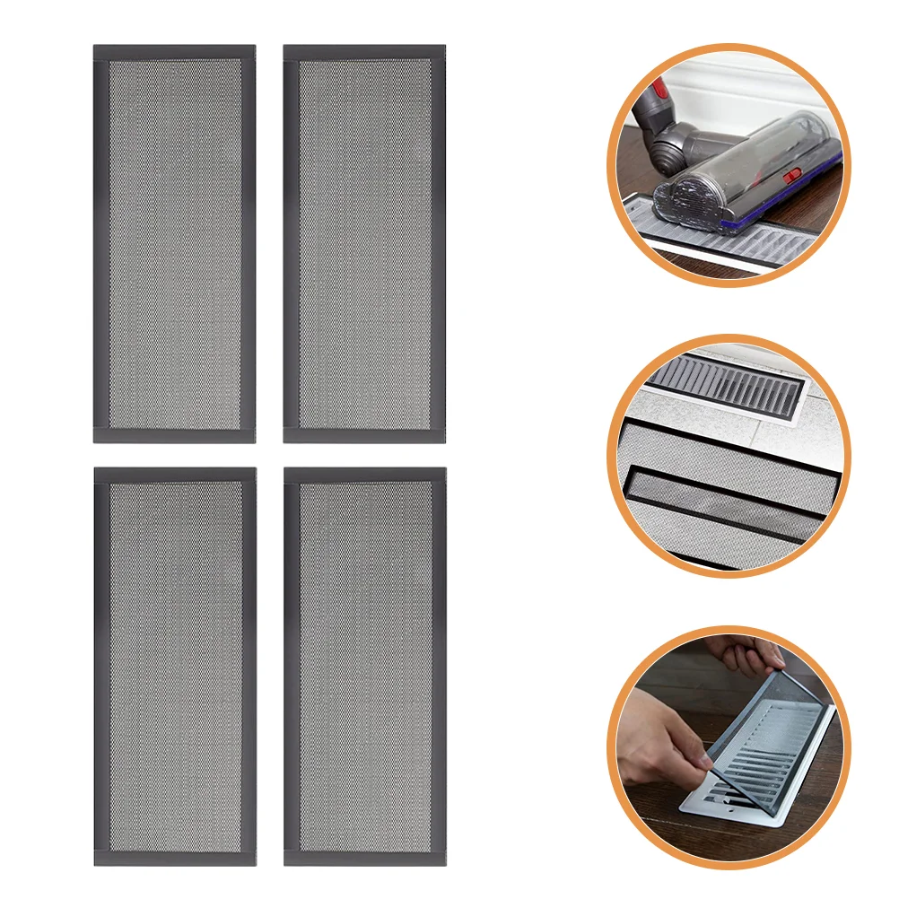 

Vent Cover Floor Register Air Coversmesh Deflector Screen Bug Perfect Magnet Sheet Net Ac Ceiling Deflectors Baby Proof