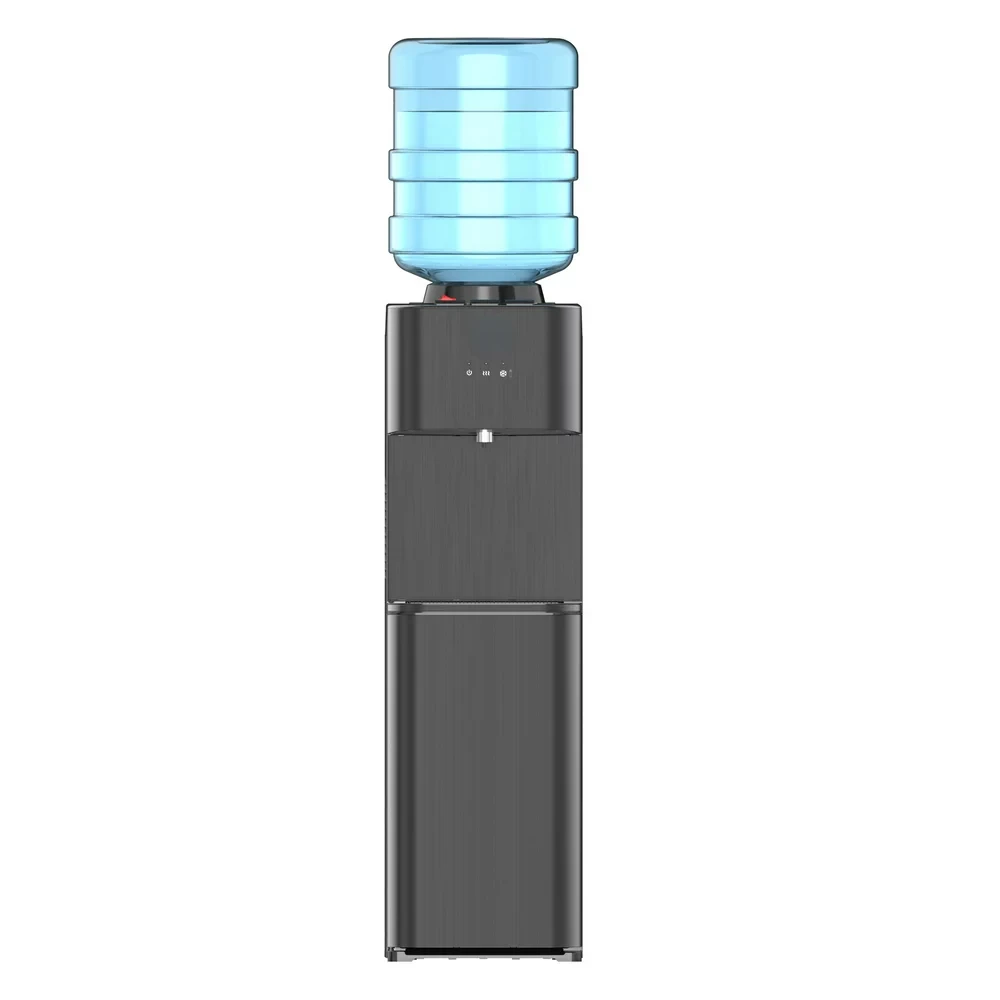 

Диспенсер для водяного охладителя-3 температуры, замок для детской безопасности, инновационный дизайн, список UL-Черная Нержавеющая Сталь