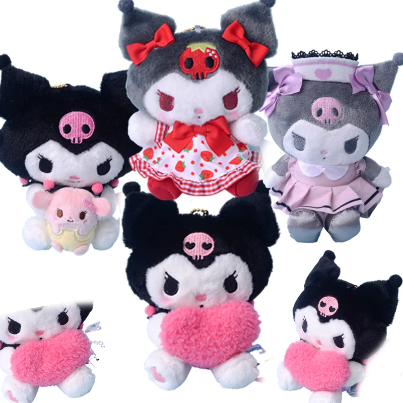 Kawaii аниме Kuromi перекрестная медсестра держит любовь клубника юбка моделирующая