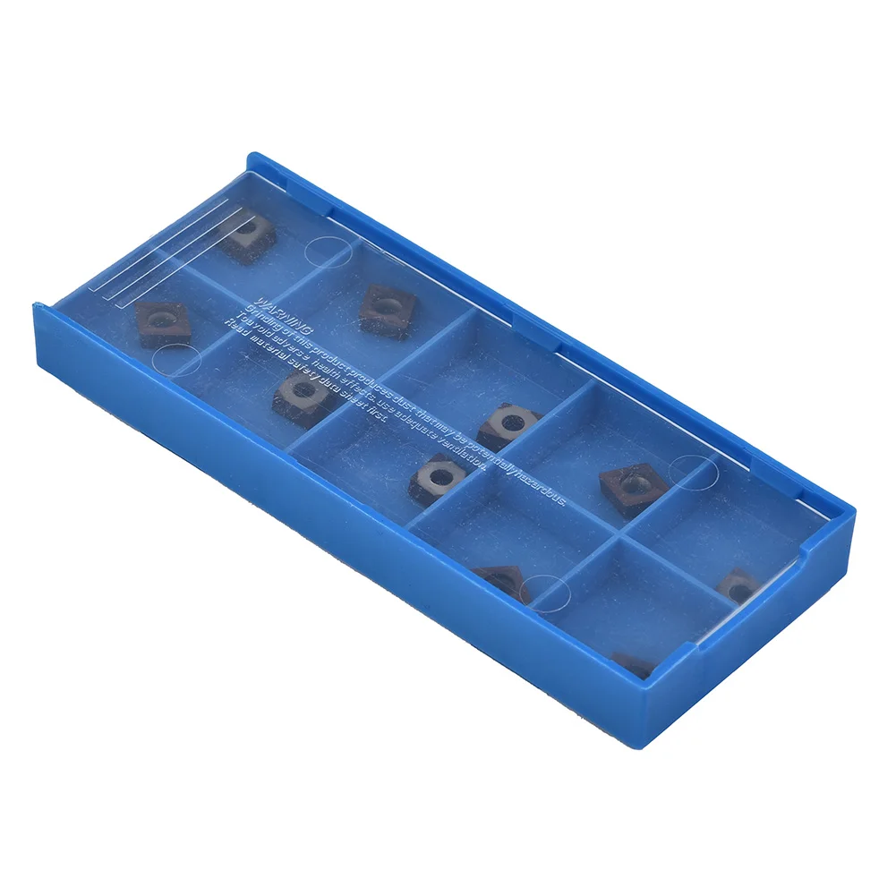 

Durable Carbide Inserts CCMT060204 10PCS Industrial Accessories Manufacturing Metal Lathe Cutting Supplies Woodworking