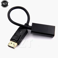 displayport to hdmi compatible adapter converter display port male dp to female 1080p hd tv cable adapter for hpdell laptop pc
