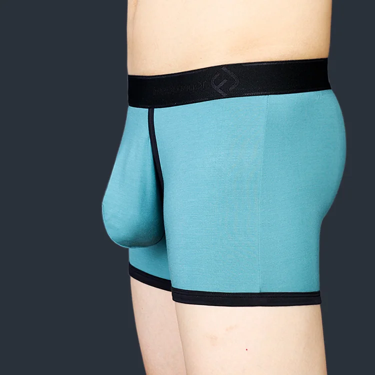 Men Modal Panties Sexy U Convex Lingerie Brief Enhancing Bigger Pouch Shorts Underwear Boxer Calzoncillos Hombre Soft Homme