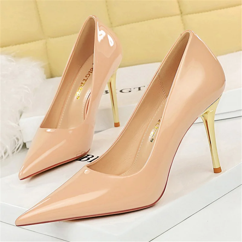 

Женские свадебные туфли-лодочки на шпильке 7,5 см, 10 см