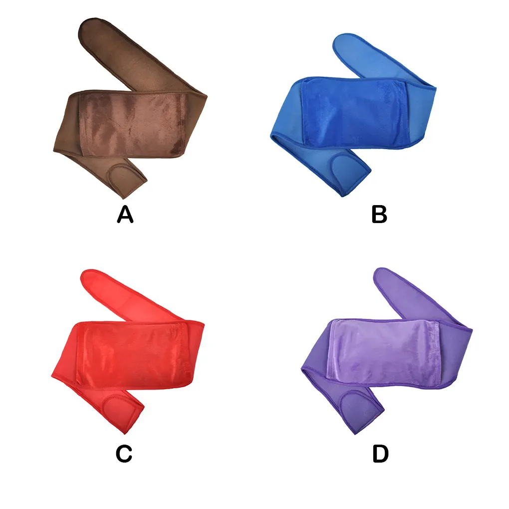 

Electric Heating Belt Portable Travel Hot Water Bag Strap Solid Color Reusable Waistbelt Winter Warm Heater Warmer
