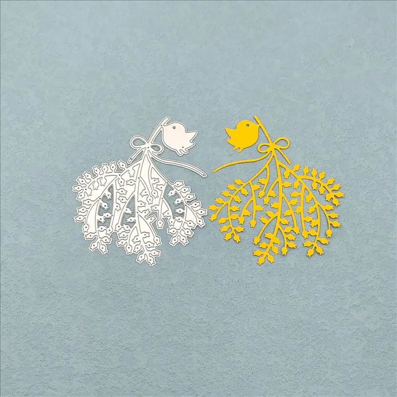 

Bird branchesCutting Knife Mold DIY Embossing Blade Carbon Steel Scrapbook Mold