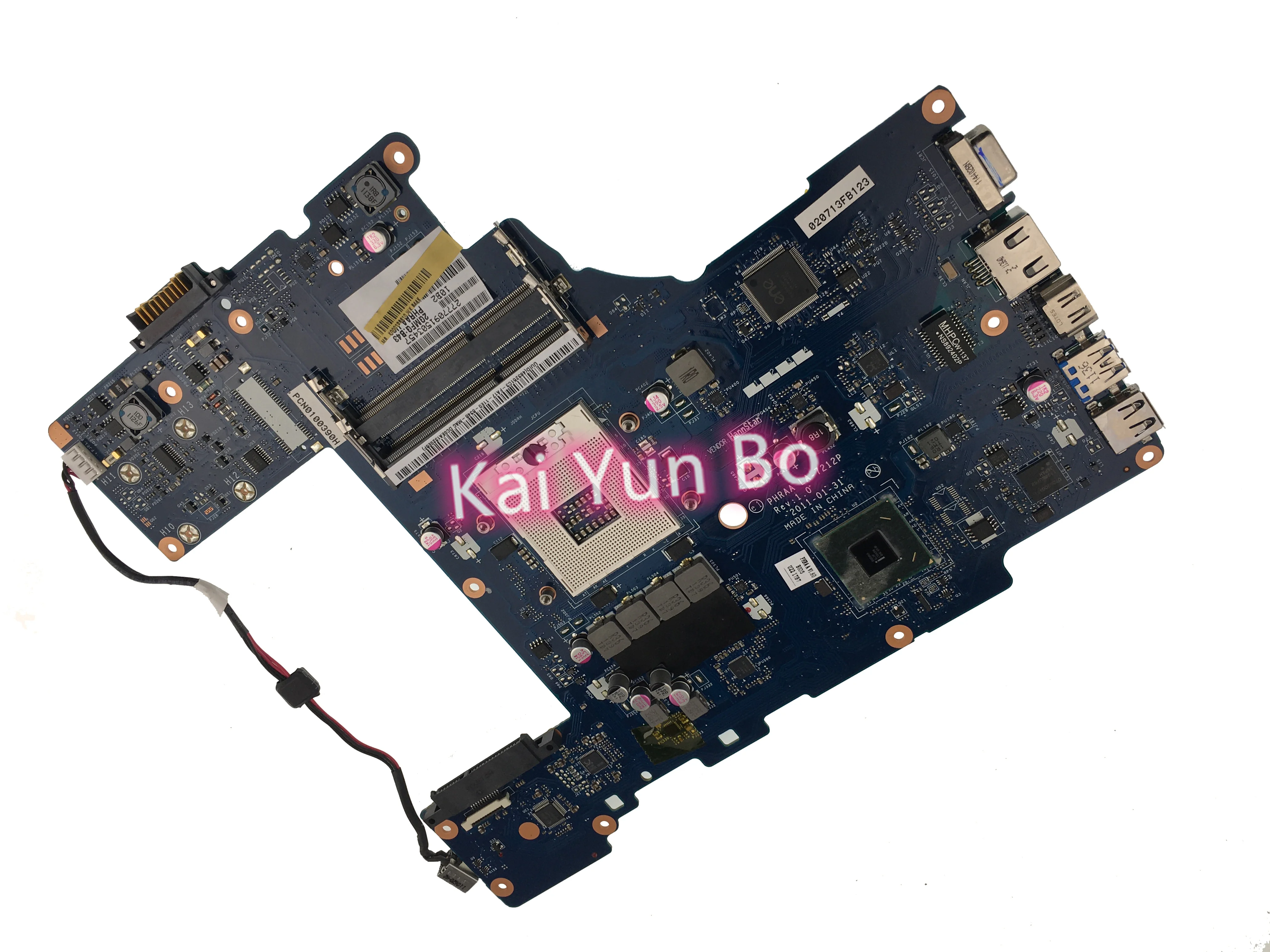 K000128610 K000122820 PHRAA LA-7212P For Toshiba Satellite P770 P775 A660 A665 Laptop Motherboard With HM65 DDR3 Mainboard |