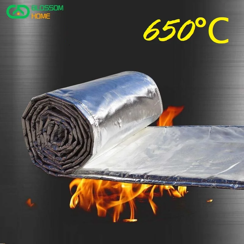 Industrial Anti-scalding Insulation Cotton Generator Exhaust Pipe Fire-Resistant Flame Retardant Pipe Insulation Chimney Exhaust