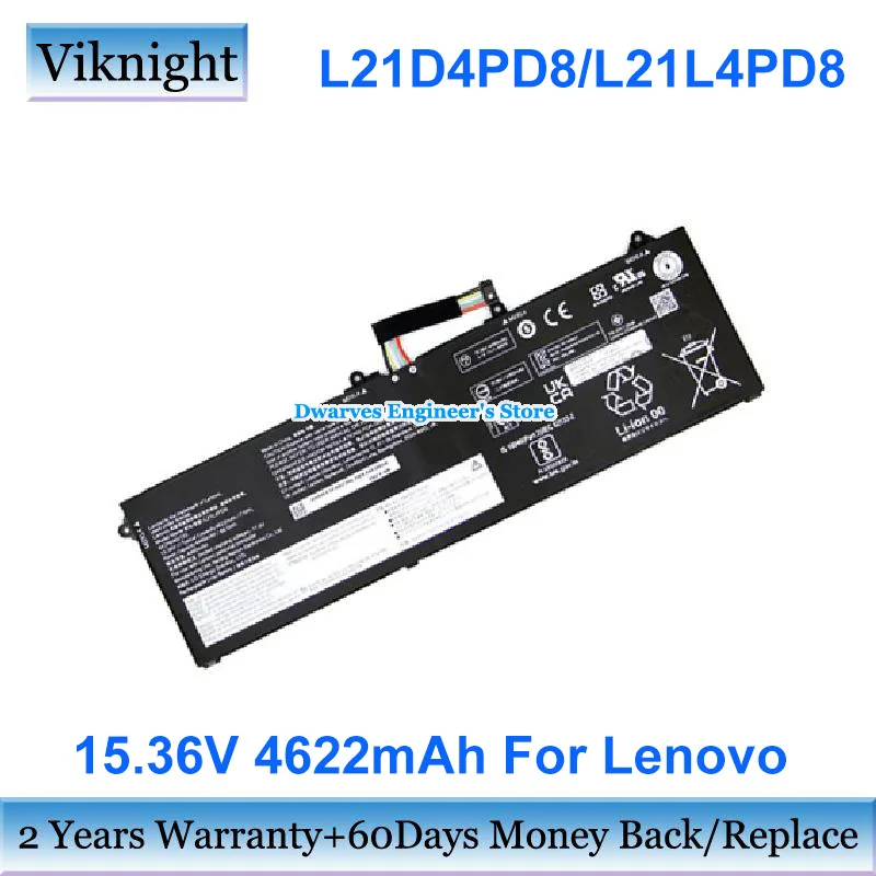 Оригинальный аккумулятор L21L4PD8 15 36 В 71 Втч L21M4PD8 L21C4PD8 для Lenovo ThinkBook 16 G4 ARA IAP 21CY005 21D1001