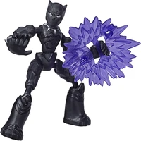 marvel black panther figure 6 inch marvel legend the avengers bend and flex action figure toy includes accessory child kid toy