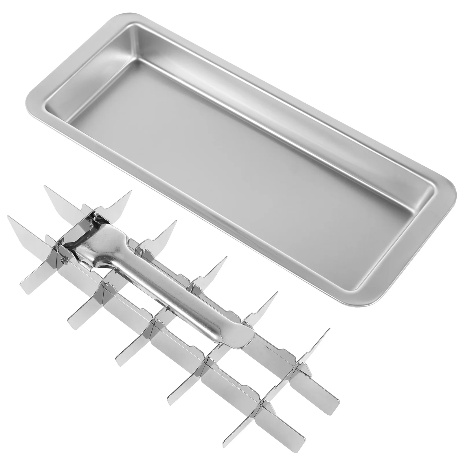 

Формочка для льда из нержавеющей стали на 18 ячеек Ice Cube Tray